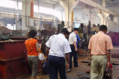 埃塞俄比亞客戶訪問河南開拓機械有限公司1